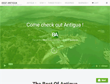 Tablet Screenshot of bestantigua.com